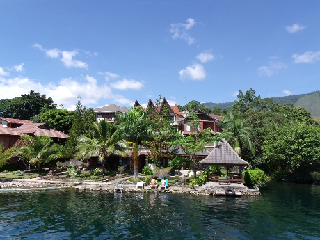 Lake front cottages