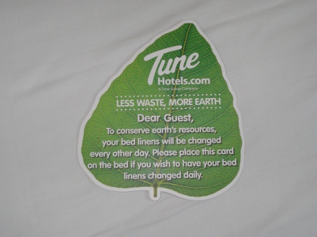 Optional Linen Change