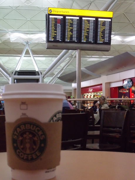 Coffee of the day: London Stansted Airport - UK