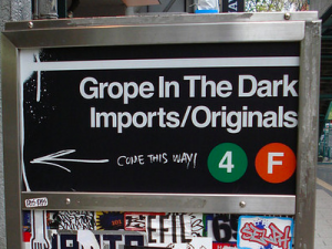 New York Subway Sign