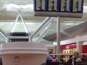 Coffee at Stansted