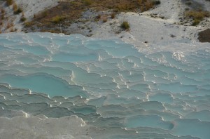 Blue Travertines
