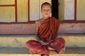 Monk Boy - Kalaw, Myanmar
